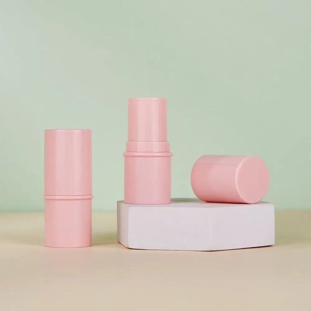 Recipientes cosméticos vazios DIY 6g ABS durável recipiente de bálsamo labial garrafa de viagem