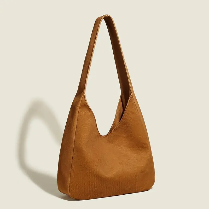 Vinatge New Printed Canvas Bag Niche Crossbody Bag All-match Cute Design Large-capacity Leisure College Style Shouler Tote Bags