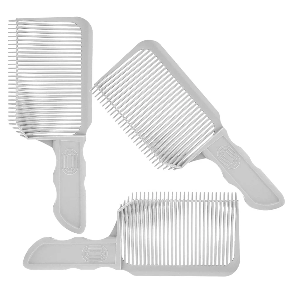 3 Pcs Men's Comb Blend Friend Hair Cutting Fade Haircut Tool Combs for Stylist Razor Barber