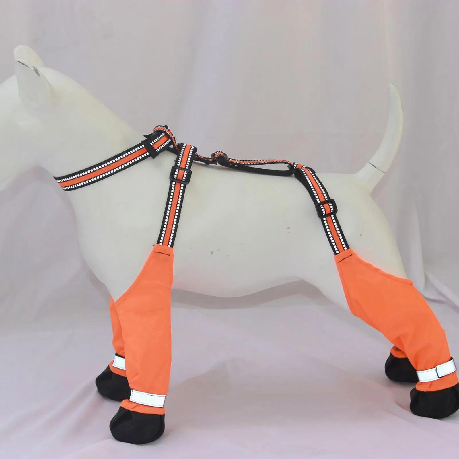 Pet Dog Boot Leggings Suspender Non-Slip Waterproof Leggings For Paw Protection Dirty-Proof Dog Outdoor Walking Supplies