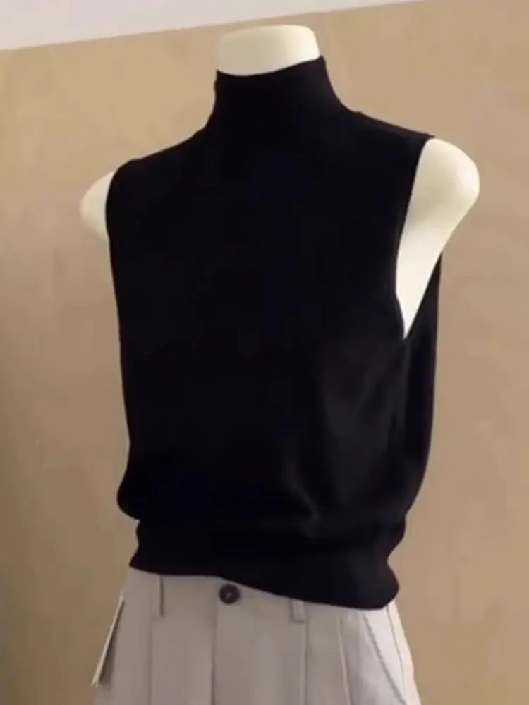 Faionable اللون محبوك Svel الأعلى المرأة بسيطة كسول Sle الصيف وصول جديد مريح منتظم صالح تخفيف S... #4