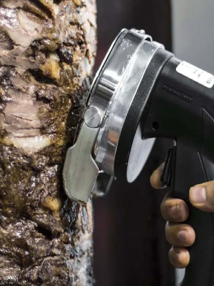 سيخ الشواء الكهربائي المحمول باليد وقطاعة كباب التجارية مناسبة للشواء في تركيا والشرق الأوسط