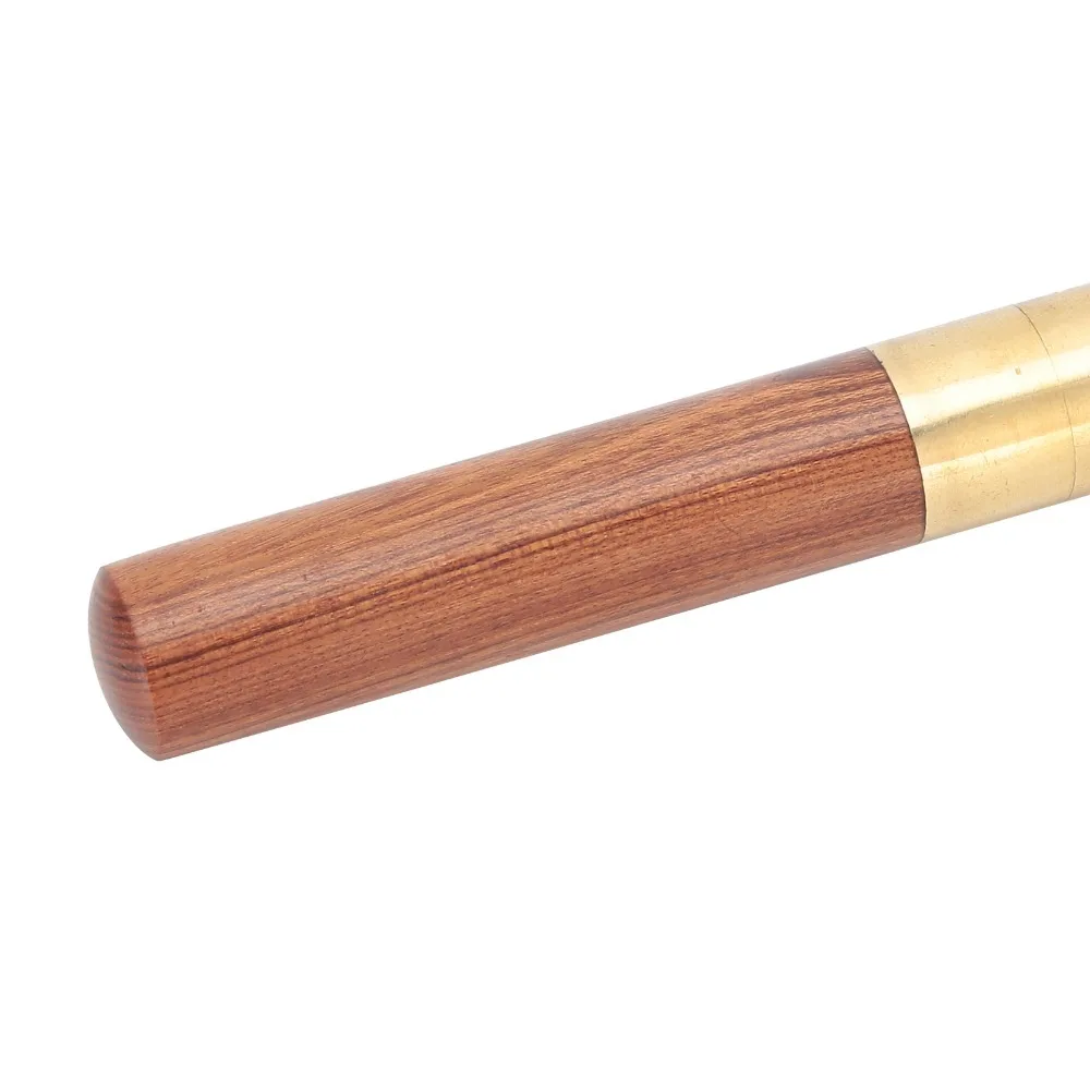 2 Pcs Set Rosewood Handle Tea Needle Knife Non-Slip Wood Handle Stainless Steel Puer Tea Knife Protective Cover 6.9 Inch Length