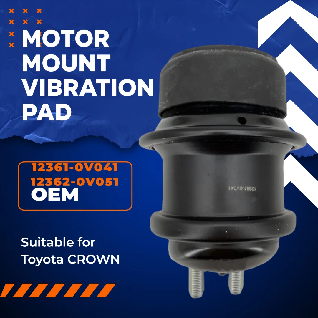 Car Engine Front Mount Vibration Isolator 8AR-FTS Motor Bracket Right 12361-0V041 Left 12362-0V051 For Toyota 2.0 T CROWN