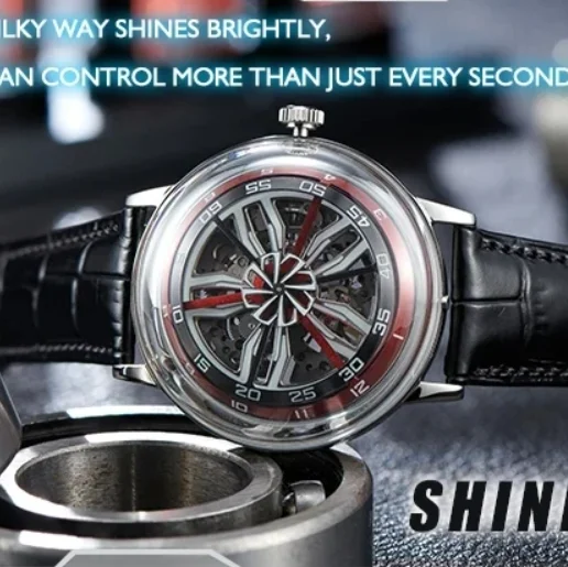 OBLVLO Orologio automatico da uomo 42MM Orologio da polso meccanico vintage Luminoso quadrante con ruota girevole in zaffiro impermeabile 5ATM