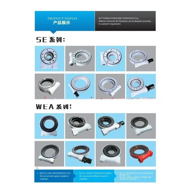 Motor Hidrolik Putar Basis Putar Se9 Dengan Motor Untuk Excavator Tilt Rotator