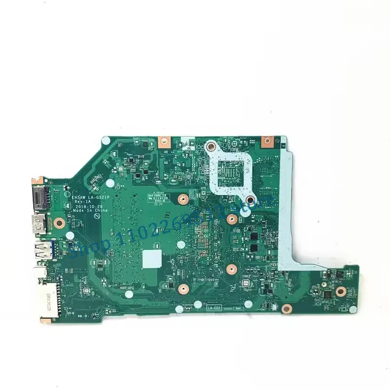 EH5AW LA-G521P Mainboard NBH1611002 For Acer Aspire A515-52 A515-52G Laptop Motherboard With SREJQ I5-8265U CPU 100%Working Well