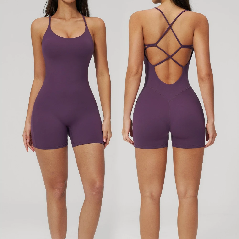 

Yoga Set Gym Jumpsuits Women Rompers Sports Overalls Active Wear Running Suit Fitness Clothing Workout Clothes Women Tracksuit