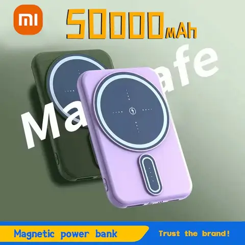 Xiaomi 50000mAh Alta Nuovo xiaomi Wireless Power Bank Capacità ultrasottile Portatile 22.5W Ricarica super veloce per iPhone Samsung