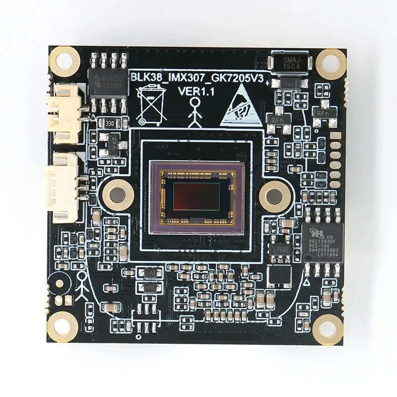 2MP 30fps Starvis IMX307 GK7205V300 IP Camera Module Low Light API SDK RTSP Network CCTV Camera PCB Board support CVBS output