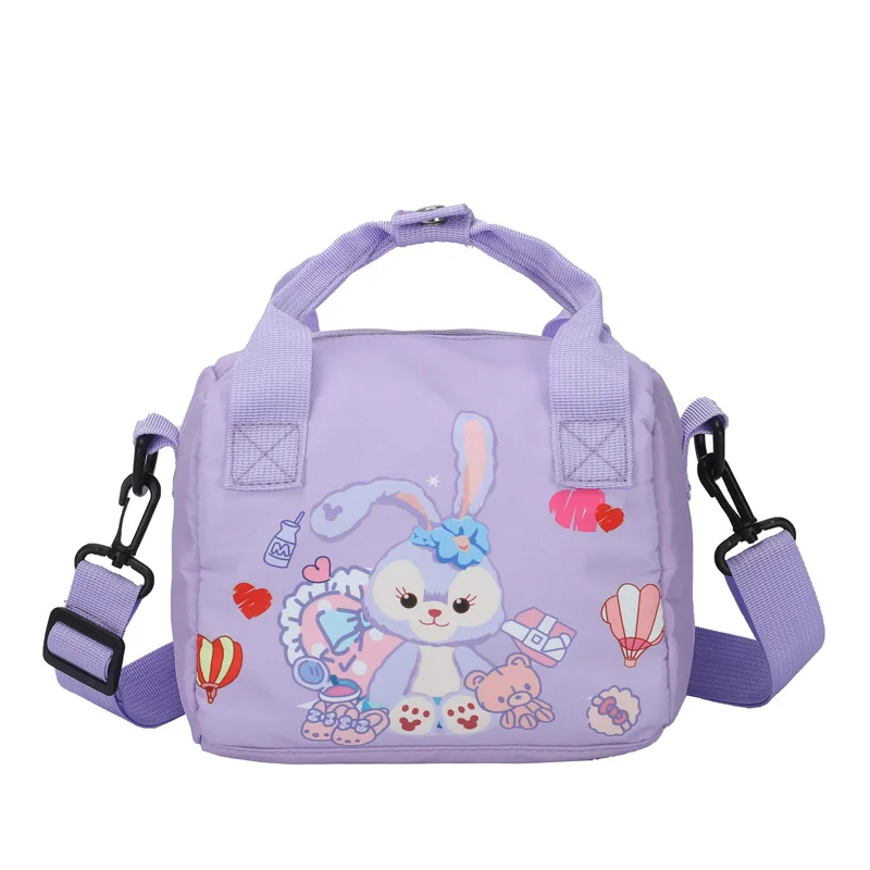 Nuevos bolsos de hombro de Disney con dibujos animados de Mickey Mouse, bolso de compras informal de lona para mujer, bolso de moda de Anime bonito,