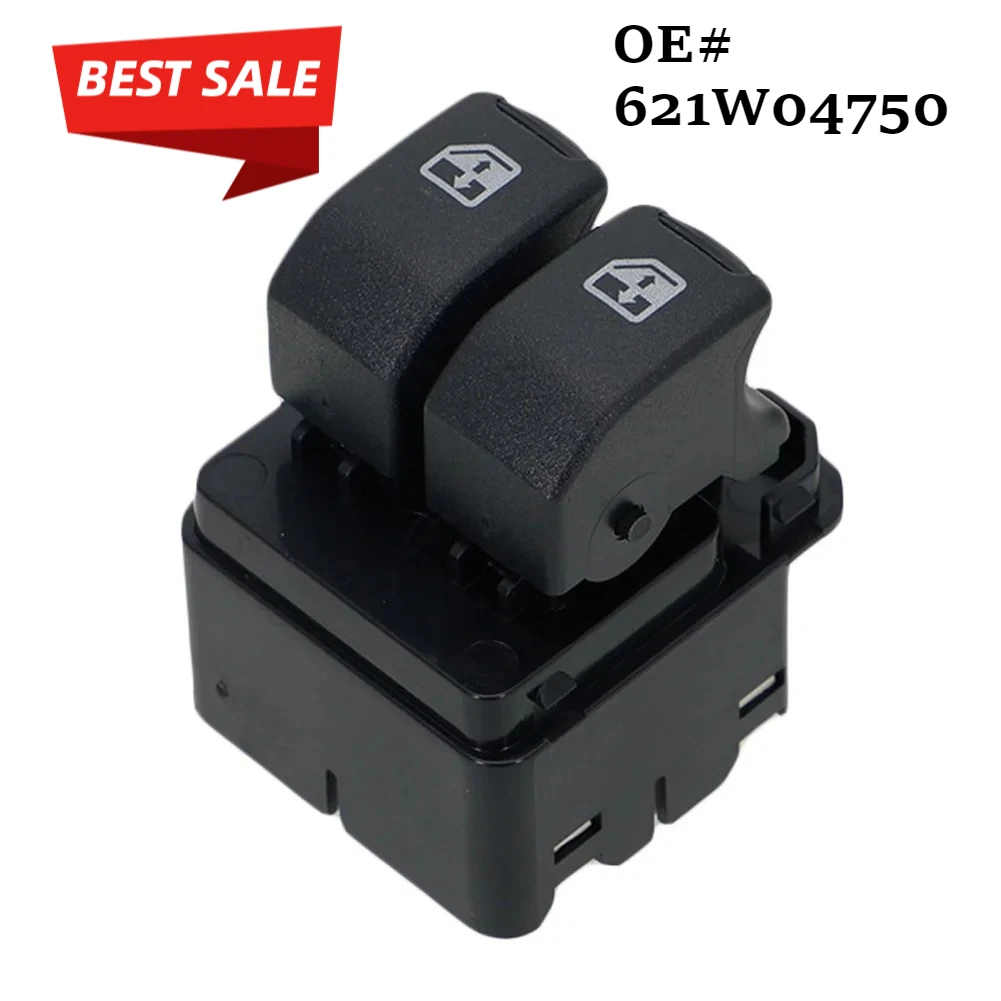 

Power Window Switch Front Left Side 621W04750 Compatible with For Chevrolet For Spark For Matiz and Kalos 2005 2015