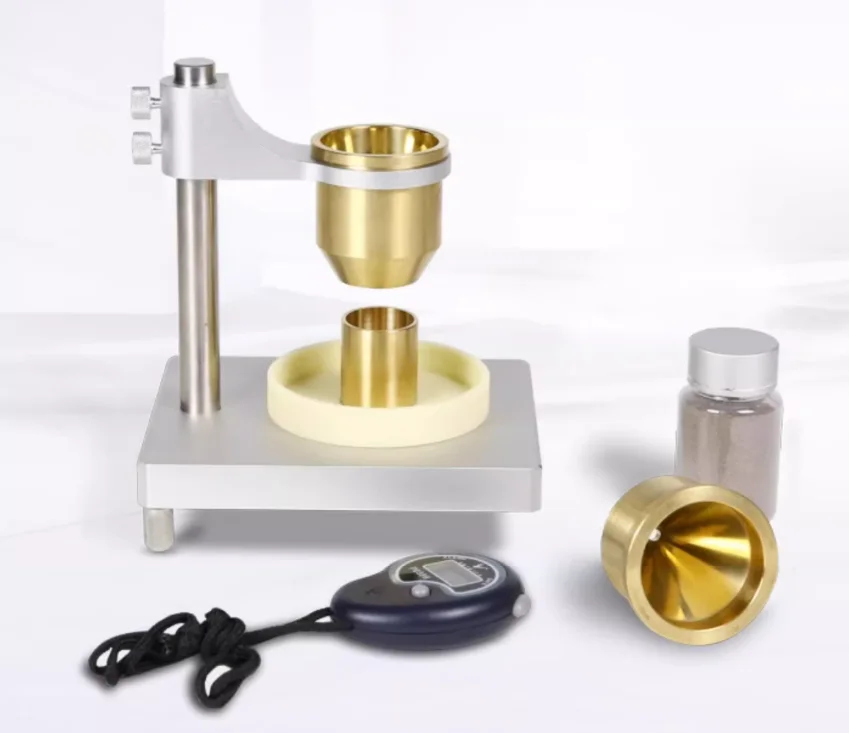 Holzer Flow Meter Metal Powder Fluidity Tester Loose Density Tester Tool