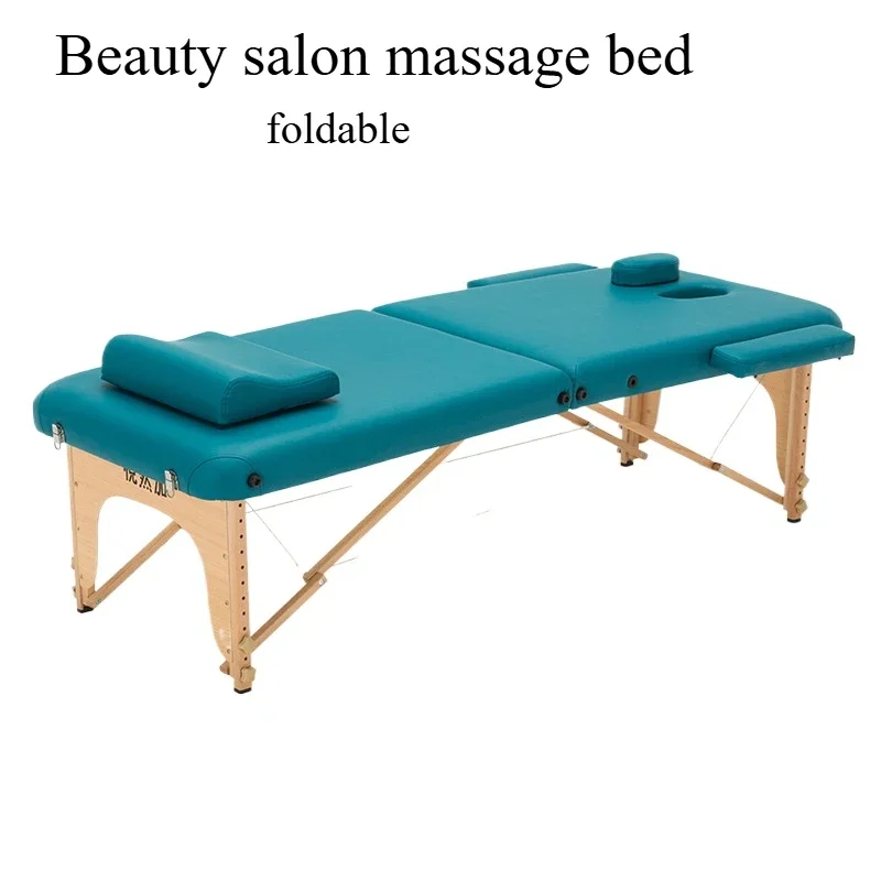 Beauty salon special folding massage bed portable home treatment health