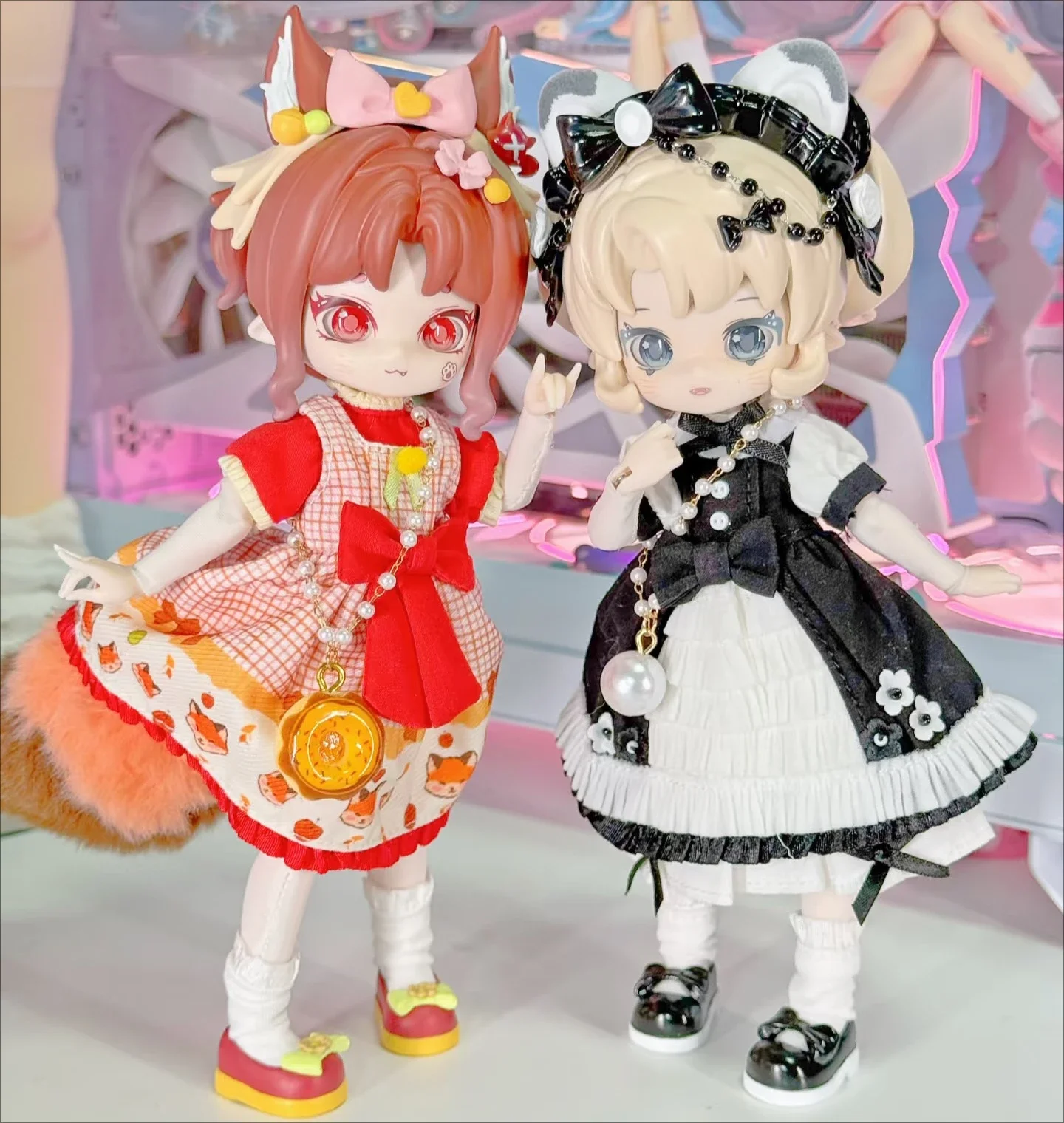 

Come4free Minty Strange Forest Series Blind Box 1/12Bjd Action Figure Cute Doll Movable Joint Doll Collectible Toy Surprise Gift