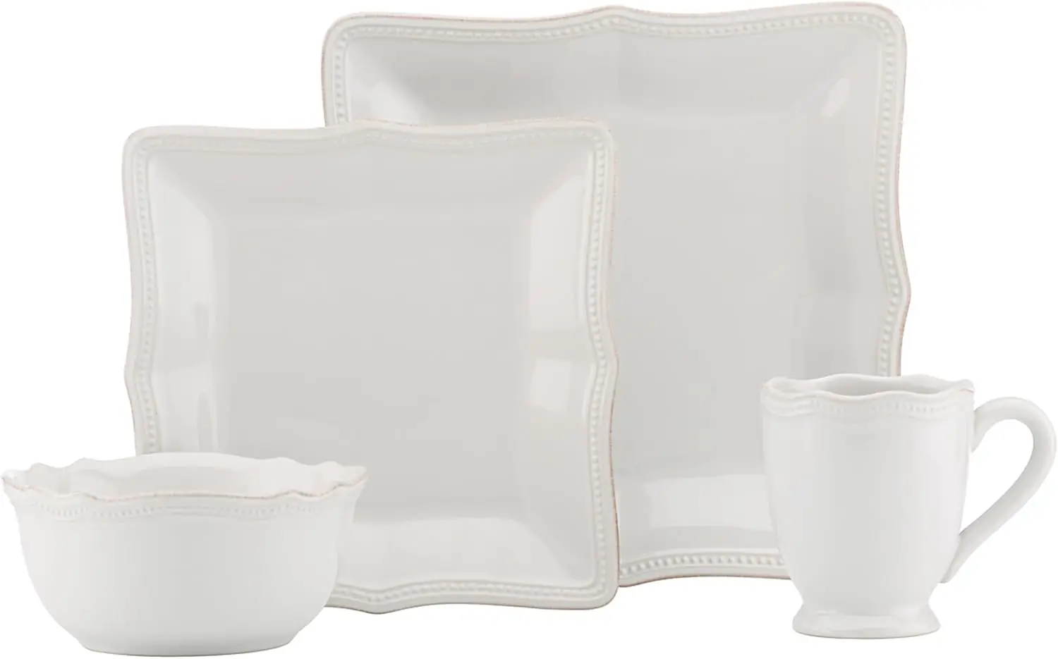 

Белая французская бусина Perle Square, 4 шт., 6,90 фунтов