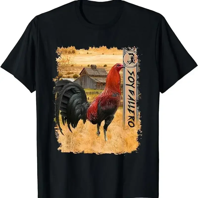 Soy Gallero Gamefowl Rooster Cockfighting Enthusiast T Shirt