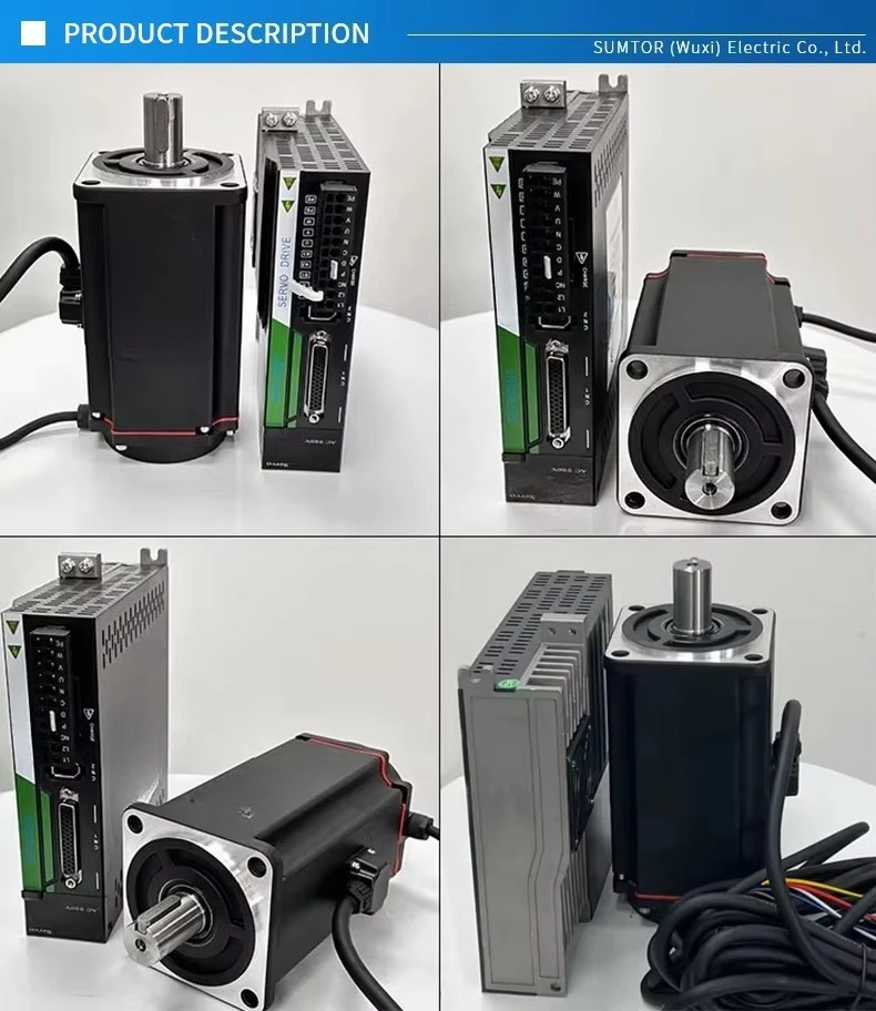 400 watt 750 watt 1000 watt servo motor with brake 2.5-5 high speed 3000 rpm servo motor for sewing machine, servo motor