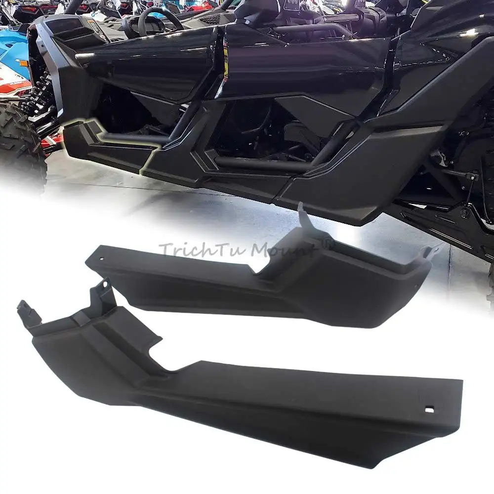 For Can-Am Maverick X3 Max 4 Seater Models 2017-2023 UTV Accessories Front Door Lateral Panel Kits Left & Right ABS Matte Black