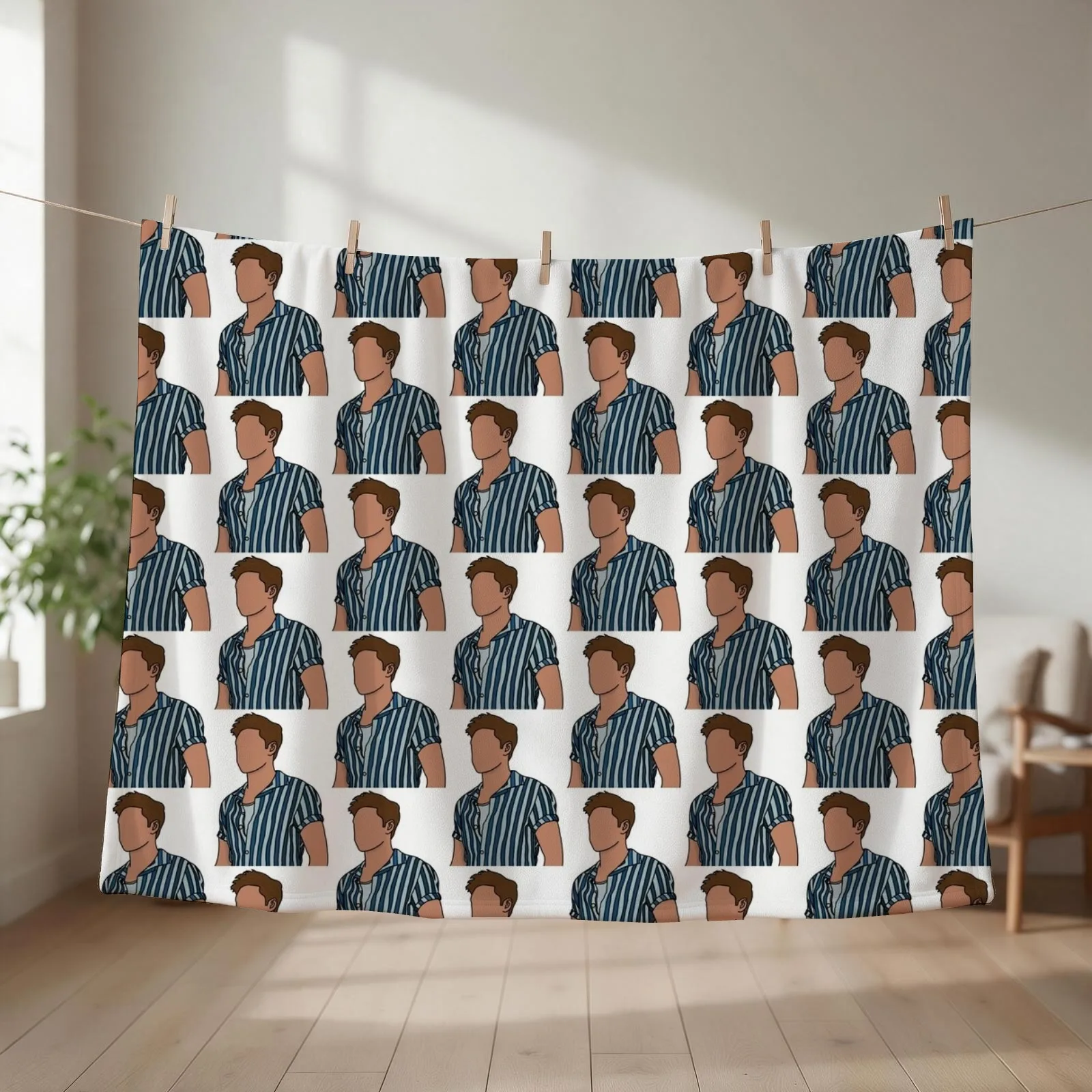 Niall Horan Throw Blanket Soft Beds Decorative Sofa Furry warm winter Blankets