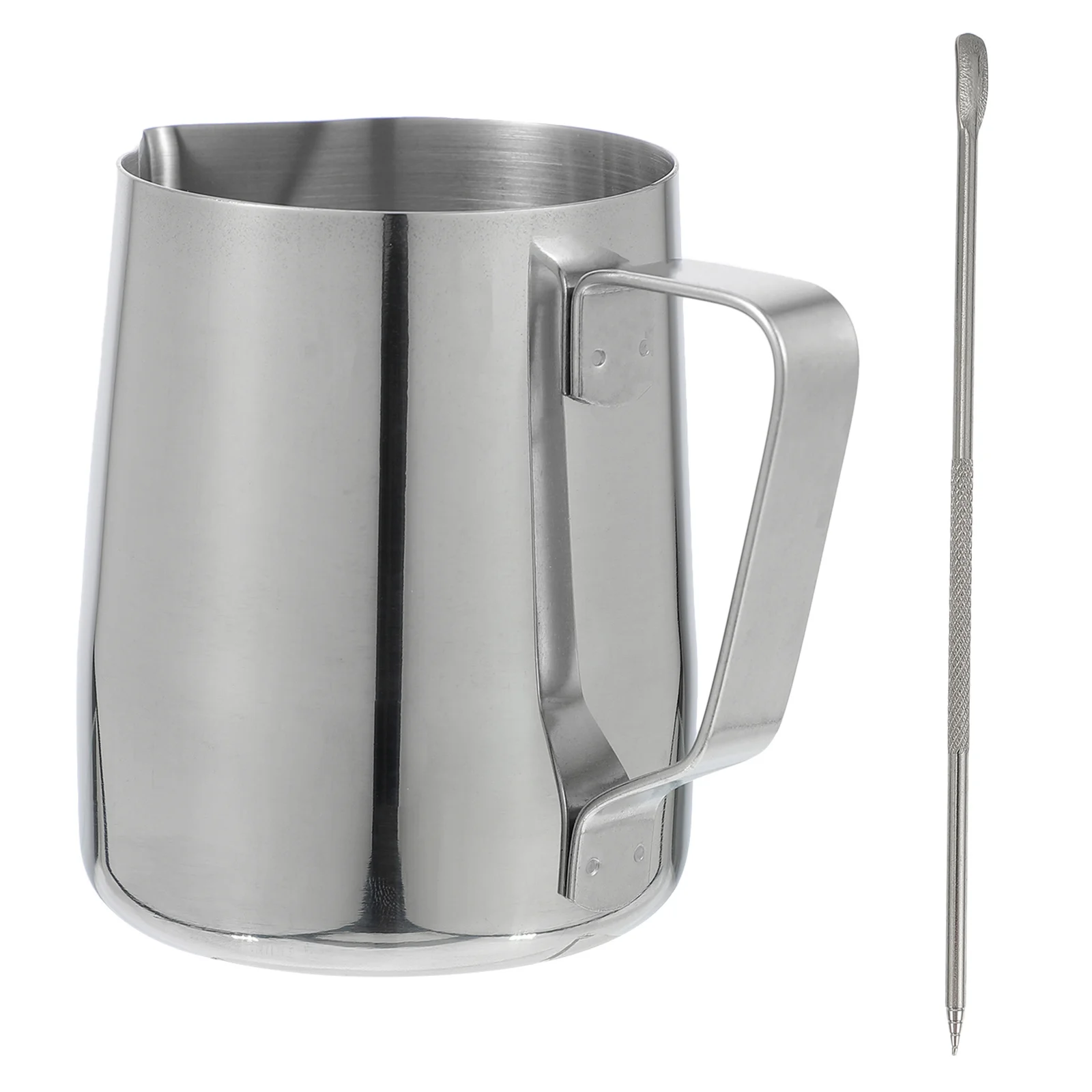 

Кувшин для вспенивания молока, 350 мл, чашка для латте из нержавеющей стали, узкий носик, удобная ручка, чашка для вспенивания кофе для домашнего кофе