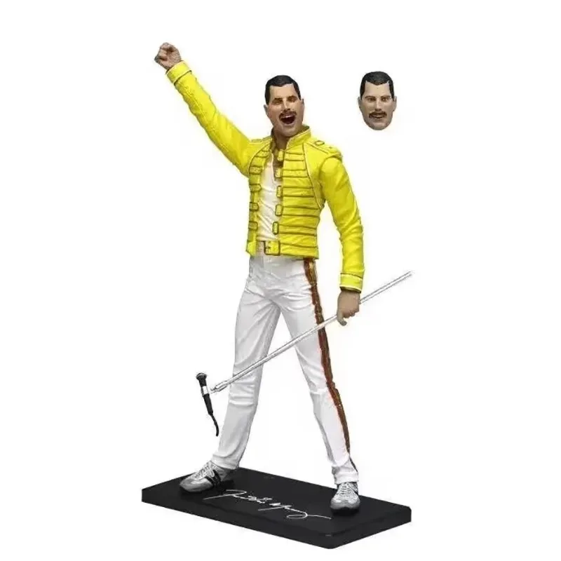 Genuine  42066  Lead Singer Fredi Mocory 7-Inch Action Figure Freddie Mercury Bohemian Rhapsody