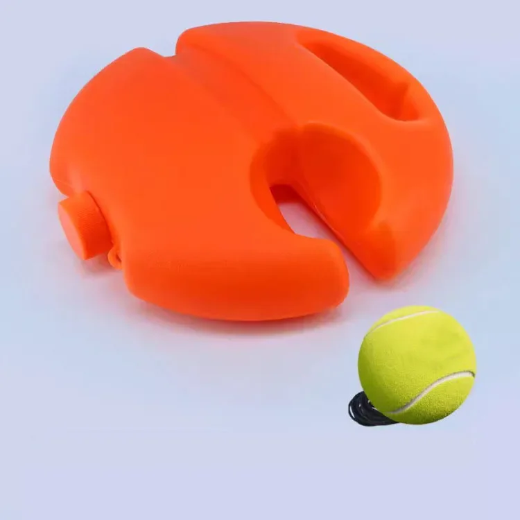 Allenatore di tennis con pallina da tennis da 1 pezzo per principianti, set di rimbalzo da tennis per autoallenamento, attrezzatura per allenamento ausiliario