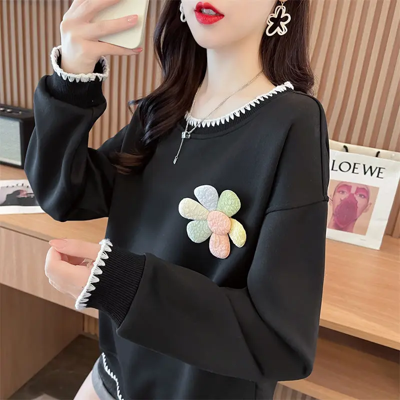 Moletons femininos primavera outono estilo solto ajuste moda confortável inverno zíper tendência simples usar unisex em torno do pescoço