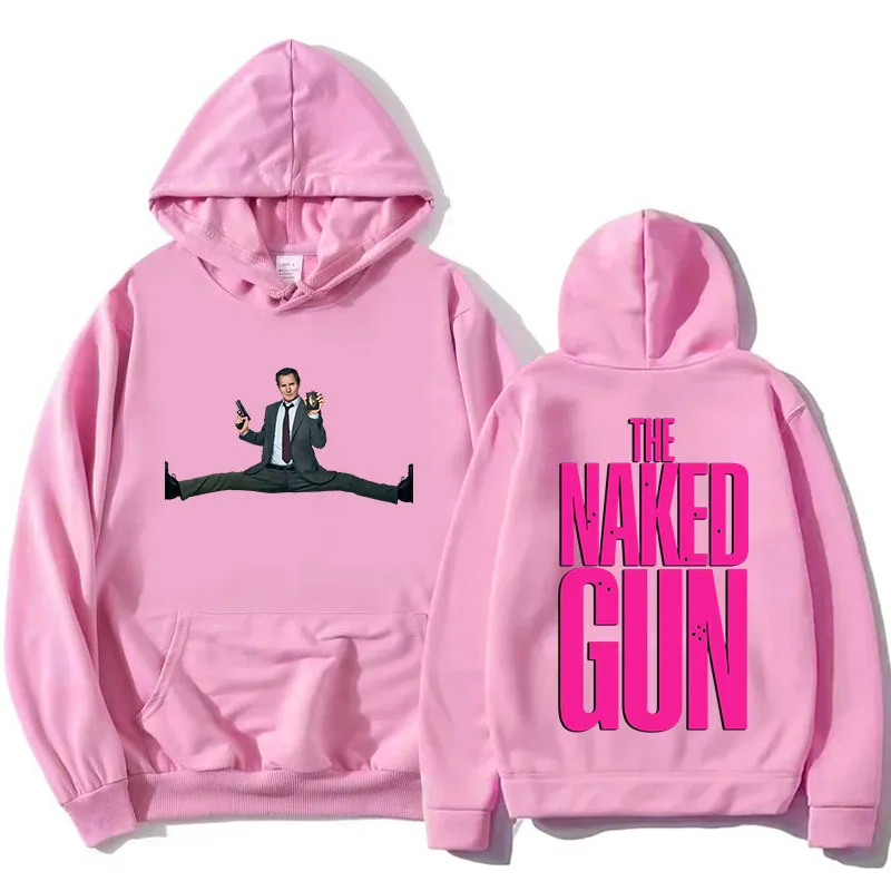The Naked Gun Film sweats à capuche à manches longues mode sweats à capuche décontracté automne polaire femme pulls Film graphique impression hauts