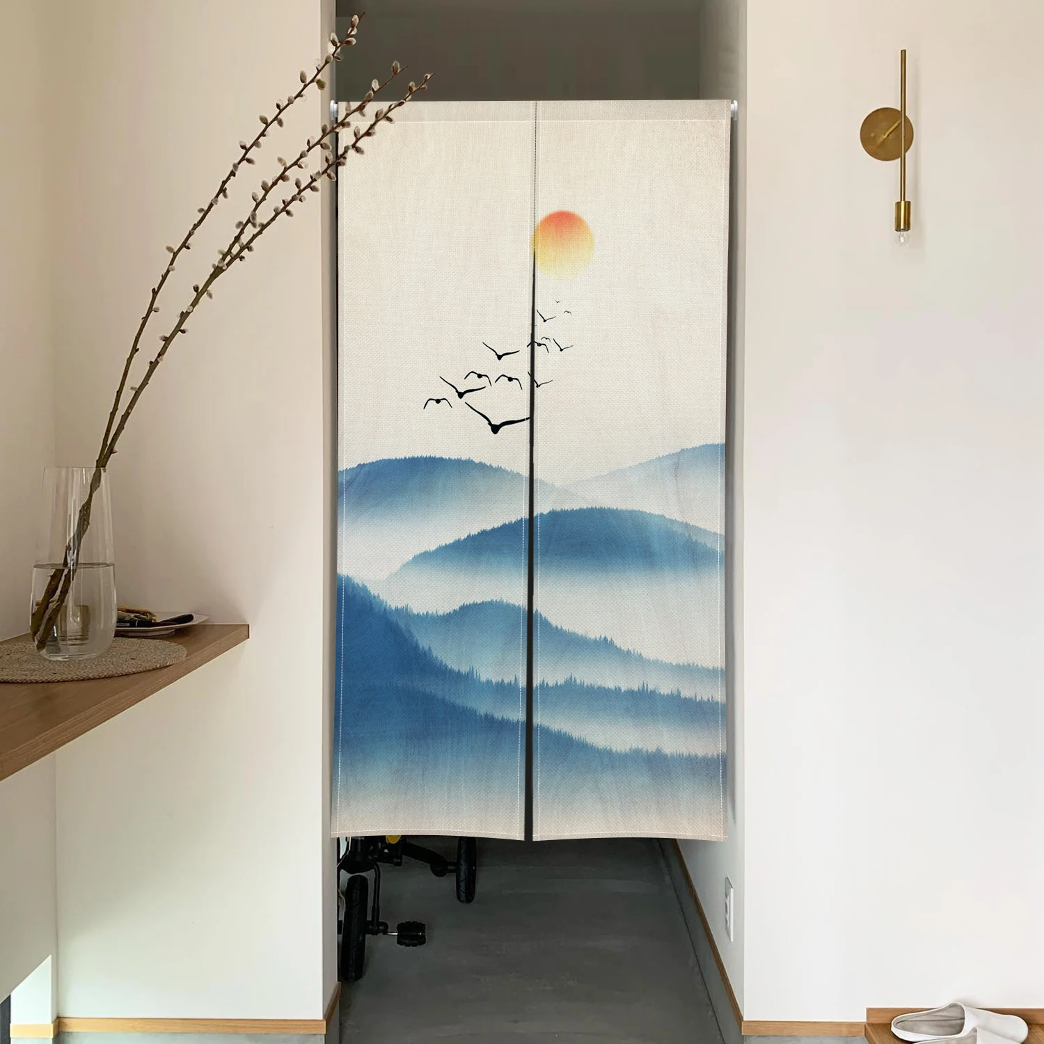 Traditionelle japanische Noren – Noren Curtain Doorway Bewertung und Preis