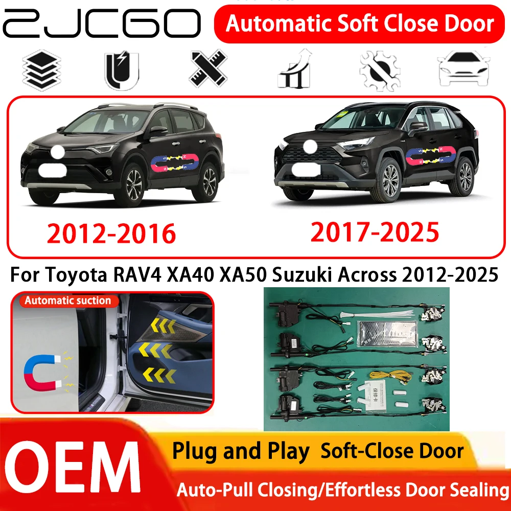 

for Toyota RAV4 XA40 XA50 Suzuki Across 2012-2025 OEM Plug and Play Automatic Electric Soft Close Door Comfort Closing System ﻿