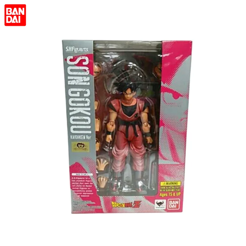 

Genuine Product 2017 Venue Soul Limited Bandai SHF Dragon Ball Z Kaioken Articulated Figure Toy Doll Gift Collection in Stock