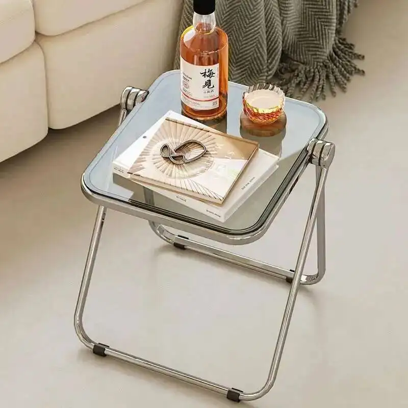 Tavolino pieghevole Soggiorno Caffè Camera da letto mobile Archiviazione in legno Tavolino da pranzo Mesa Mobili per la casa ausiliari ZY50CJ