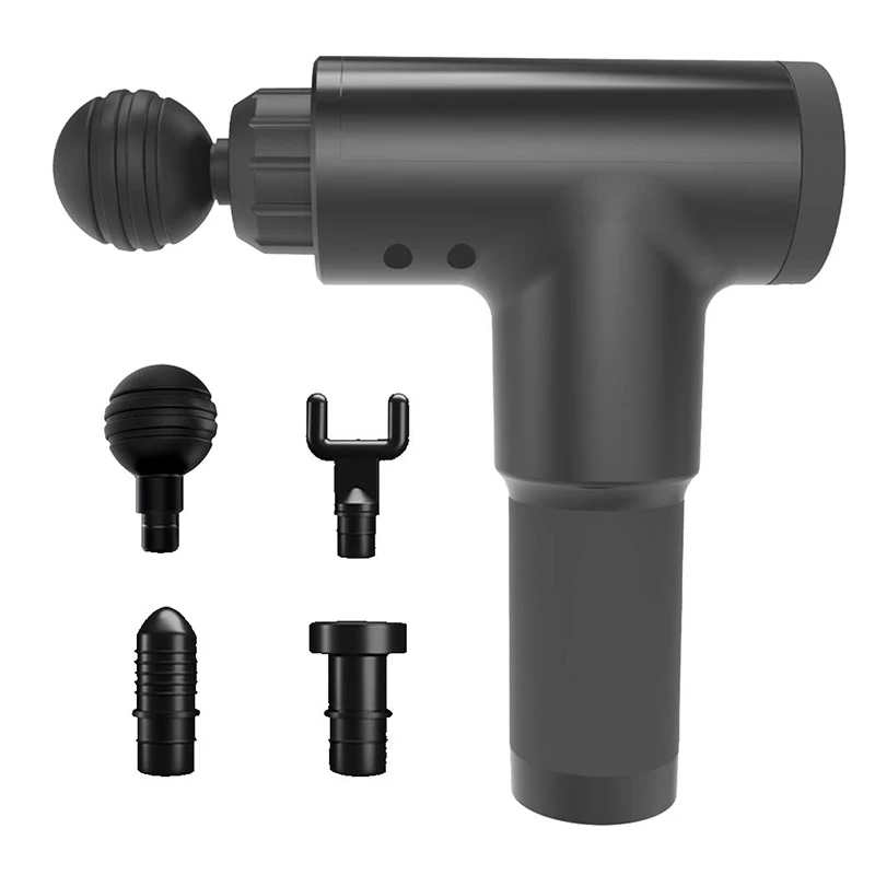 Rechargeable Quiet Massage Gun Electric Deep Tissue Percussion Muscle Relaxation Therapy Small Cordless Massage Gun