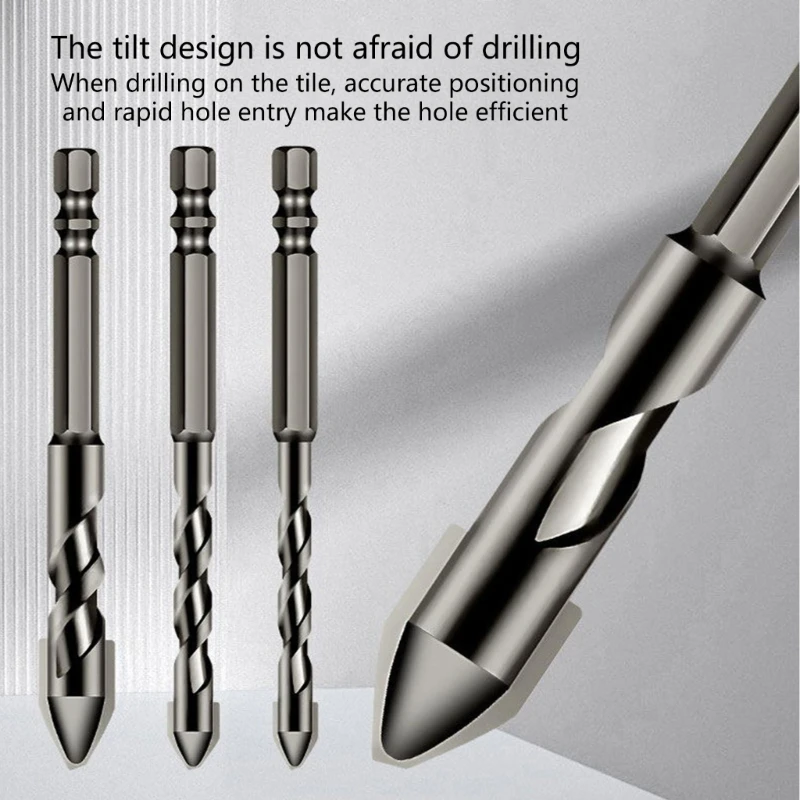 Broca excêntrica cabeça oblíqua conveniente Broca concreto para casa e trabalho