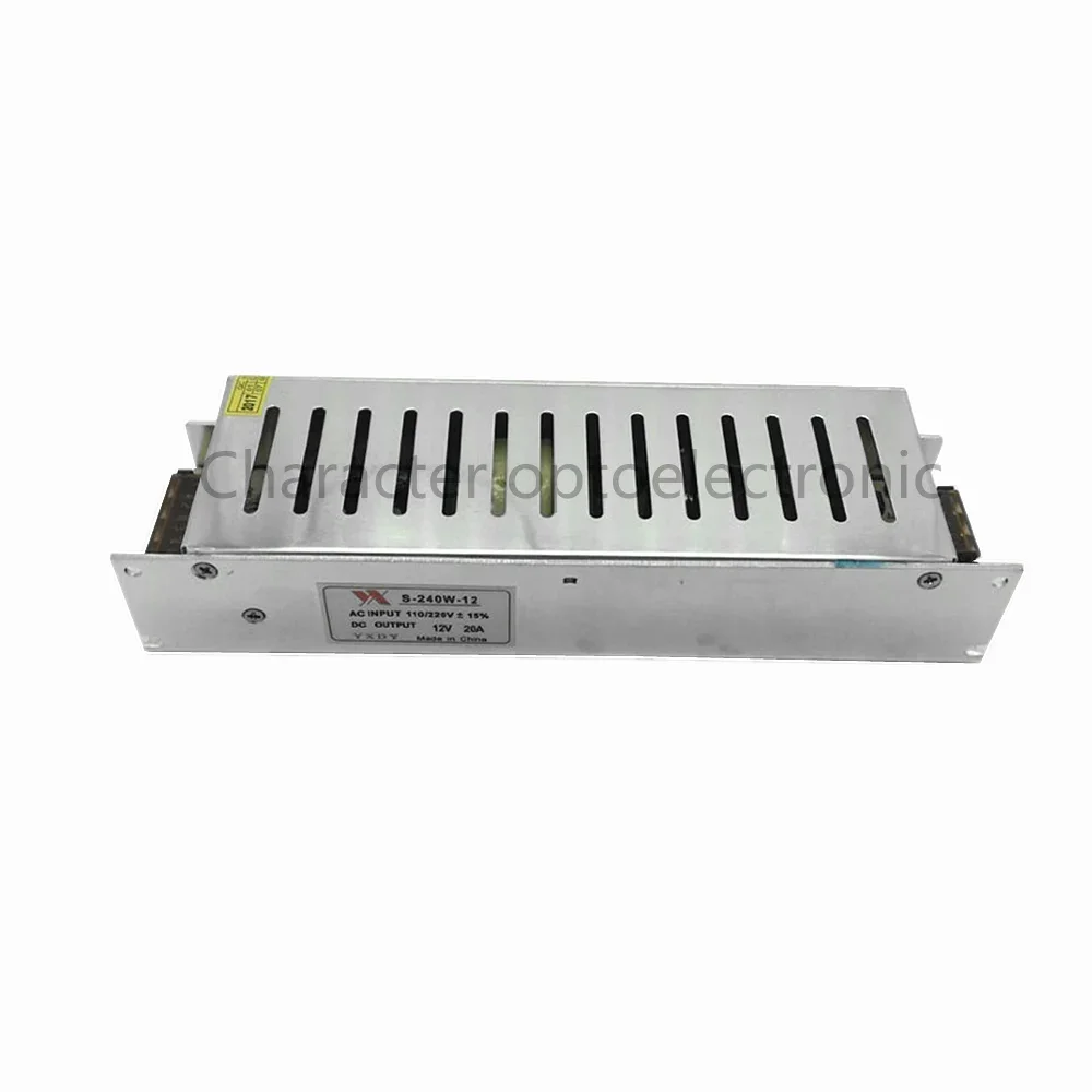 Lighting Transformers LED Driver AC85-265V  DC12V 20A 180W Power Adapter 20A for LED Strip Light Switch Power Supply  Driver
