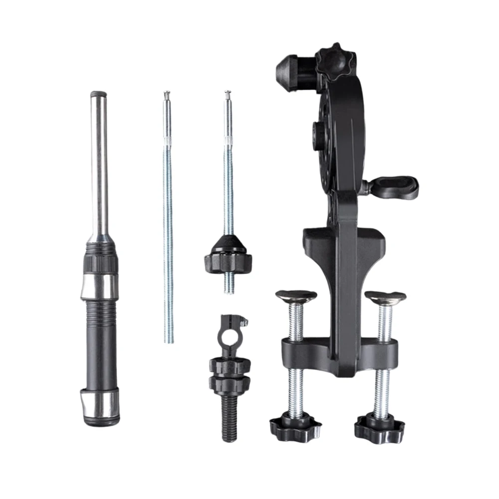Fishing Reel Line Spooler Tool with Adjustable Tension Control and 3.5 Speed Ratio to Minimize Line Twist and Tangling