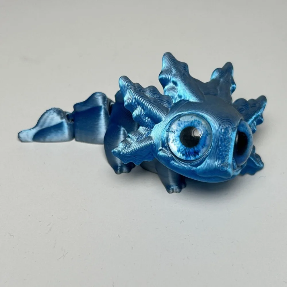 

Multi-Joint Design 3D Printing Newt Figures Movable Parts 3D Printed Multi-Joint Movable Figures Cartoon Realistic