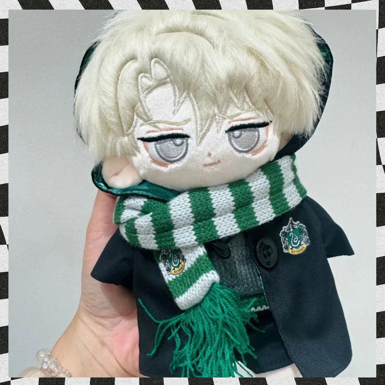 

20cm Draco Malfoy Anime Figure Cosplay Plush Dress-up Cotton Doll Toys for Kids Cartoon Stuffed Compilations Gift Toys Xmas