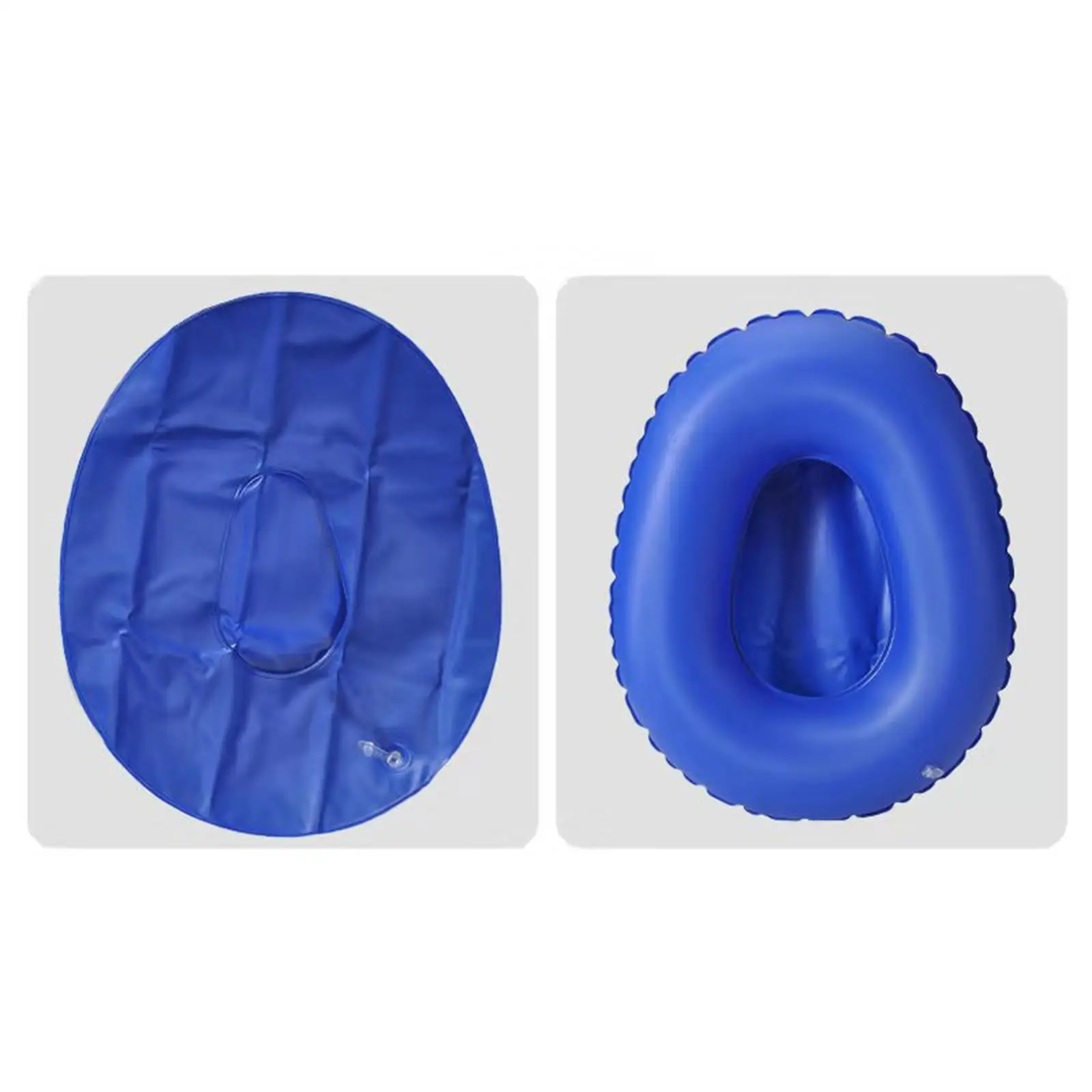 Inflatable Bedpans For Elderly Easy To Clean Soft Seat Stool For Bedridden Elderly Home Disabled