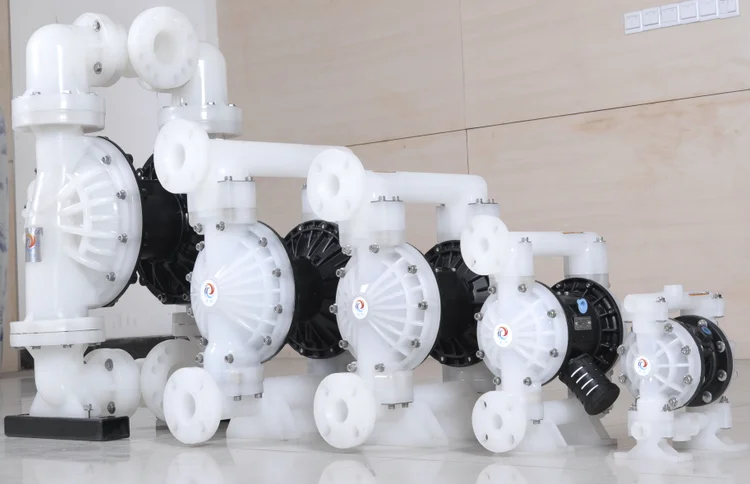 Mini bomba pneumática de diafragma duplo