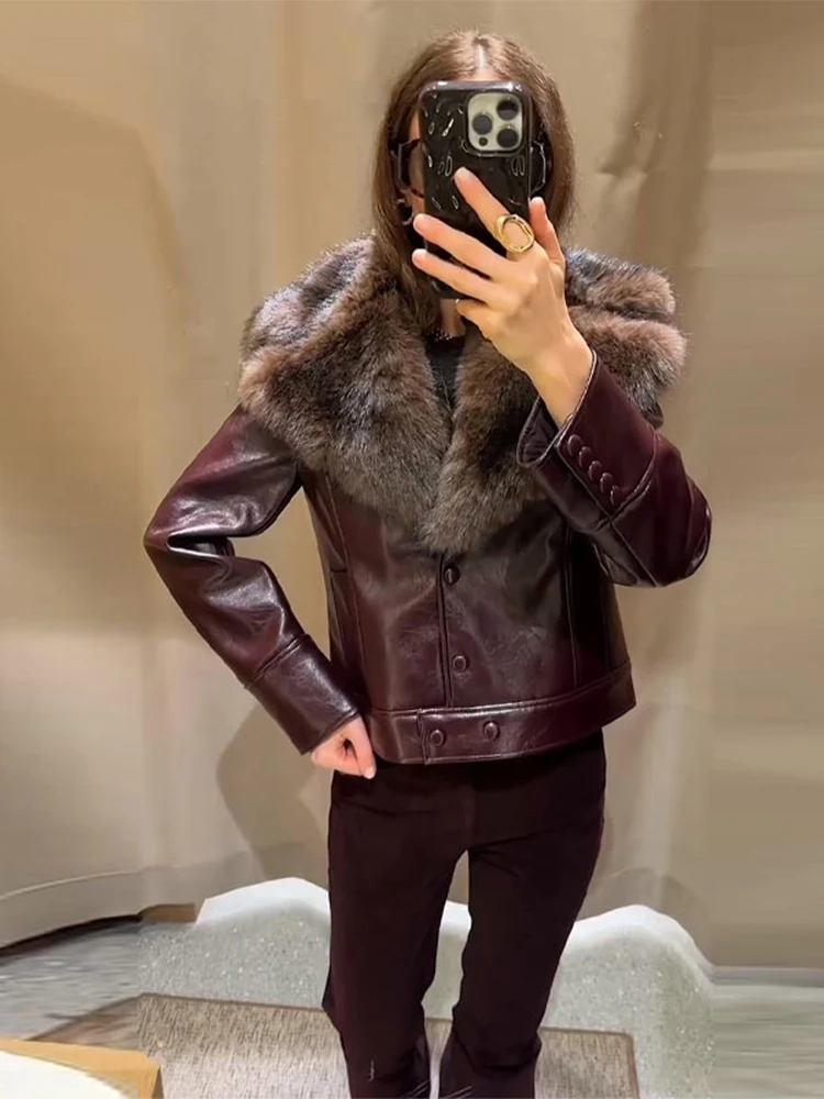 Thumbnail 2 - #36 Trending Faux Leather Jackets Right Now