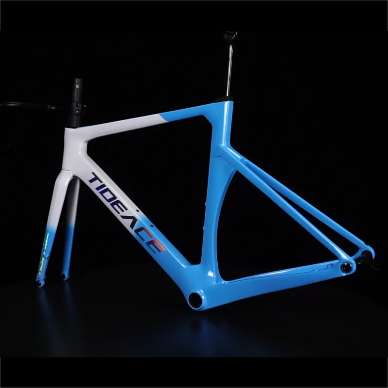 EPS Tecnologia Coustomized Carbono Road Bike Frame, peso ultra leve, cabo interno completo, Frameset bicicleta, Freio A Disco