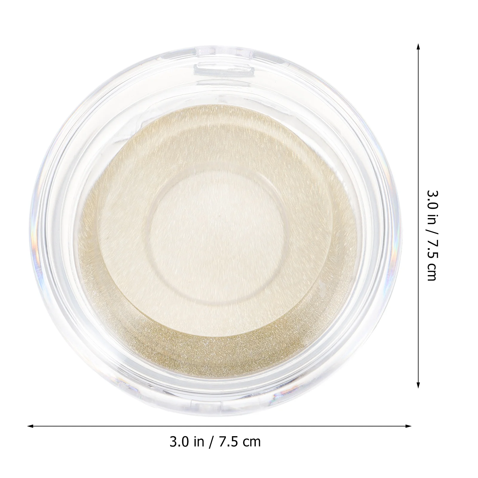 

5Pcs Empty Eyelash Box Transparent Round Case for False Lashes Protection Shape Keeper Bag Friendly Gift Idea Storage