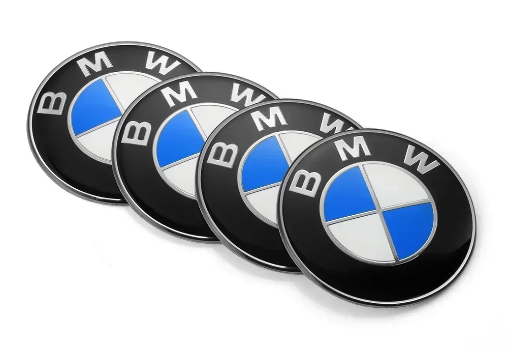 4pcs 56mm Car Wheel Hub Center Caps Cover Emblem for X1 X3 X5 F10 F01 F11 F20 F30 E34 E36 E87 E39 E60 E46 E91 E92 Car Badge