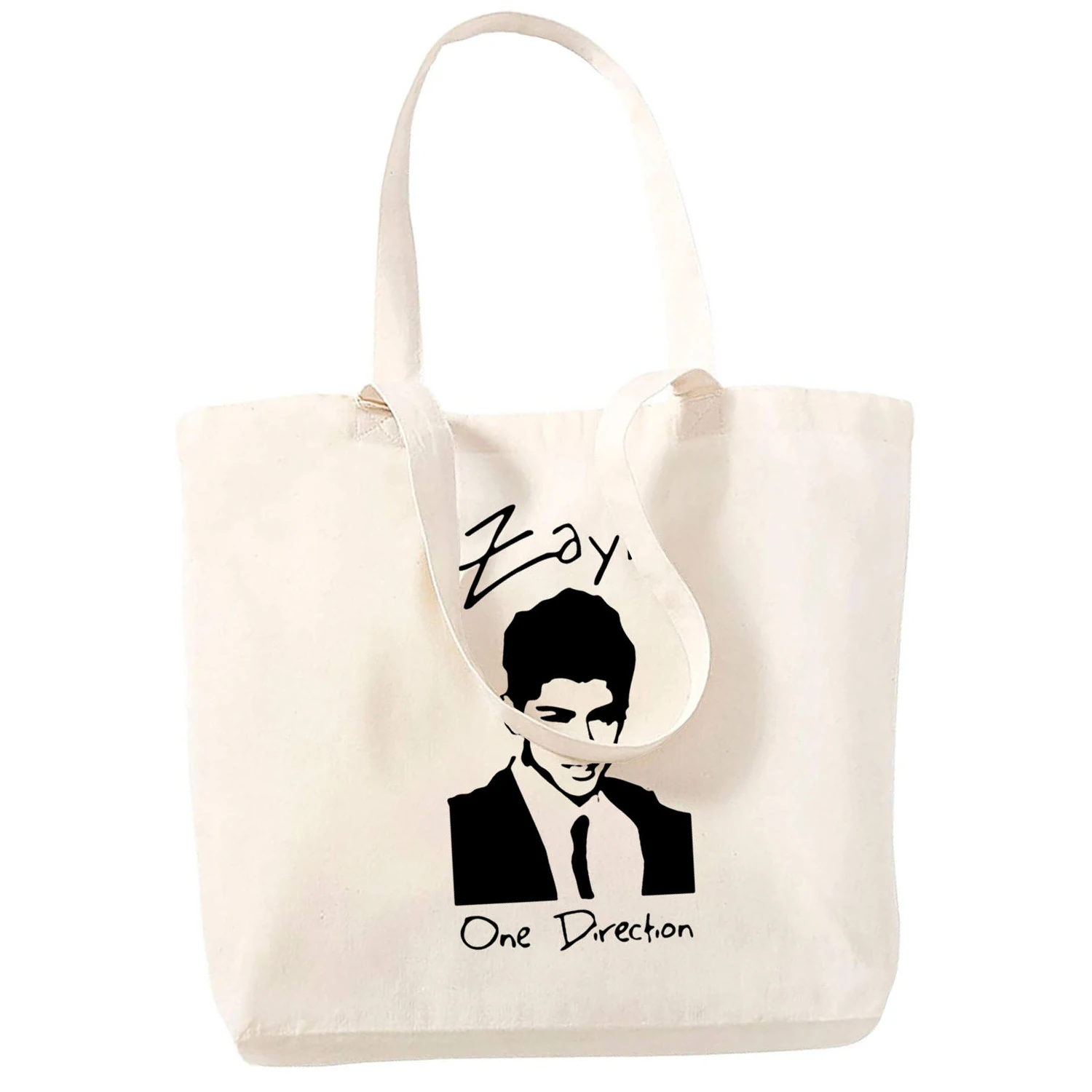 Zayn Malik-Sac à Main en Toile Réutilisable pour Femme, Fourre-Tout Décontracté à la Mode, Nouvelle Collection