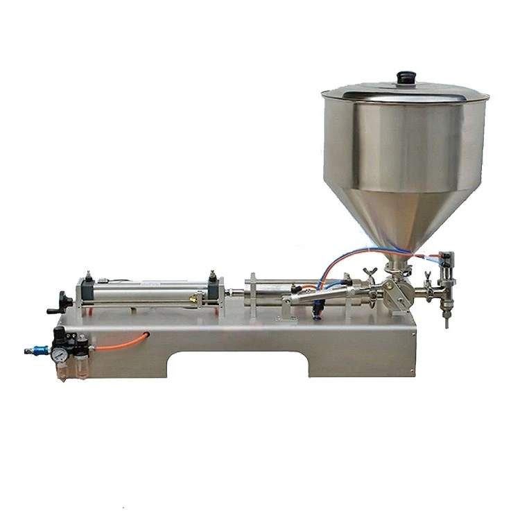 semi automatic water paste filling machine peanut butter filling machine liquid bottle honey filling machine