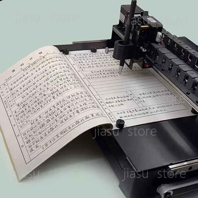 Intelligent Automatic Writing Robot Typing Machine for Form Filling, Thick Notebooks, Lesson Plans, Teacher Meeting Records