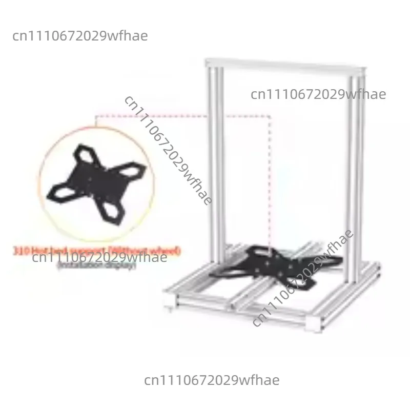 3D Printer Accessories 150/235/310mm Hot Bed Heating Platform Baseplate Hot Bed Support Plate Hot Bed Bracket