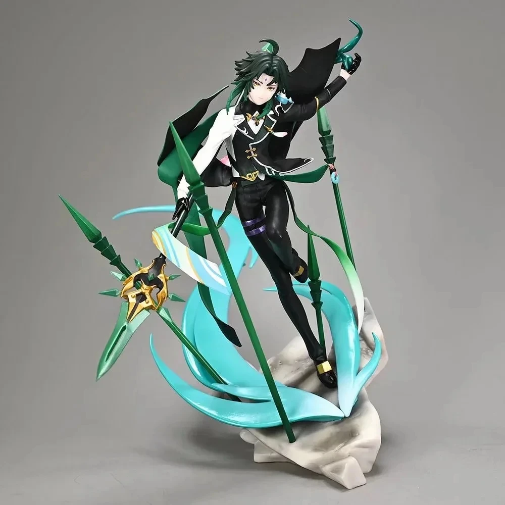 Genshin Impact Xiao Yasha Game Anime Figure Two Dimensional Ornaments Manga Statue PVC Action Figurine Collectible Model Toys